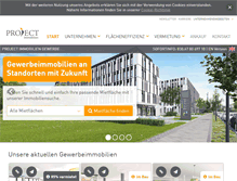 Tablet Screenshot of project-gewerbe.com